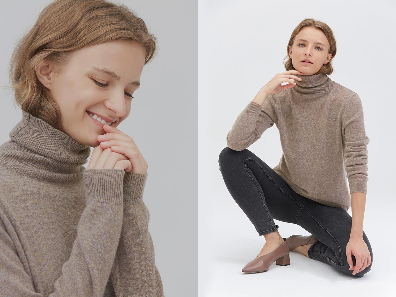 Cashmere and silk sweater (232M73539902C10105) for Woman