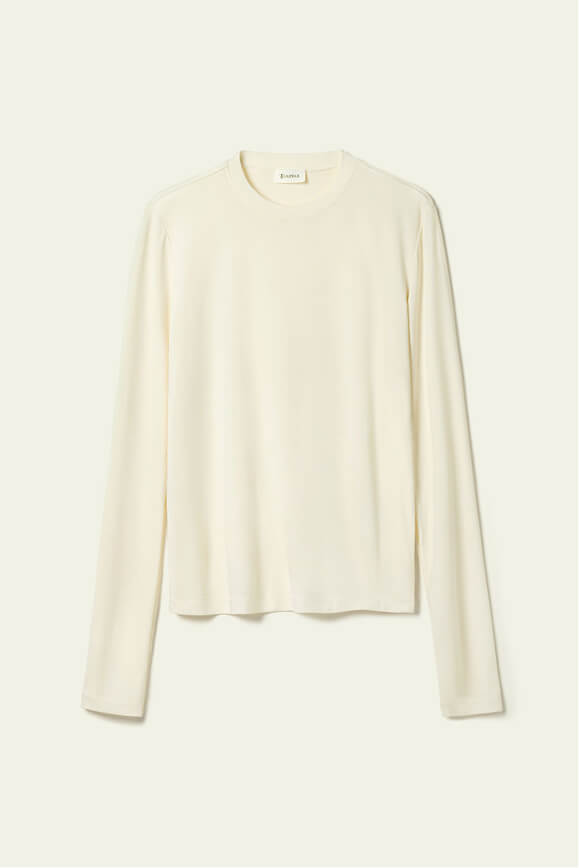 Silk Breeze Jersey Long Sleeve Slinky Top