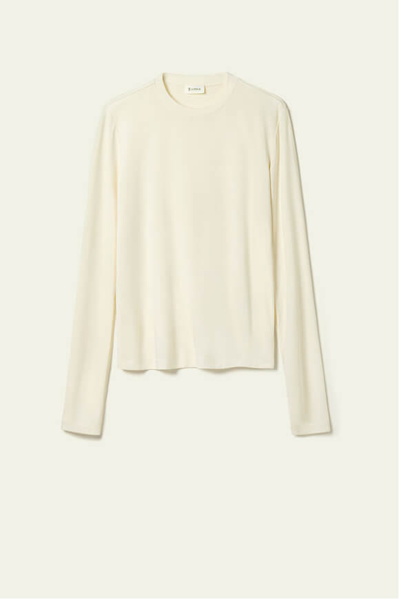 Silk Breeze Jersey Long Sleeve Slinky Top